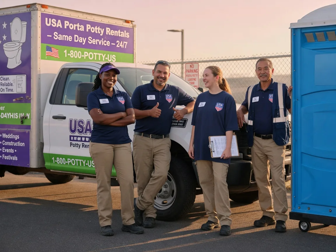 Porta Potty Rental company in Trenton, SC